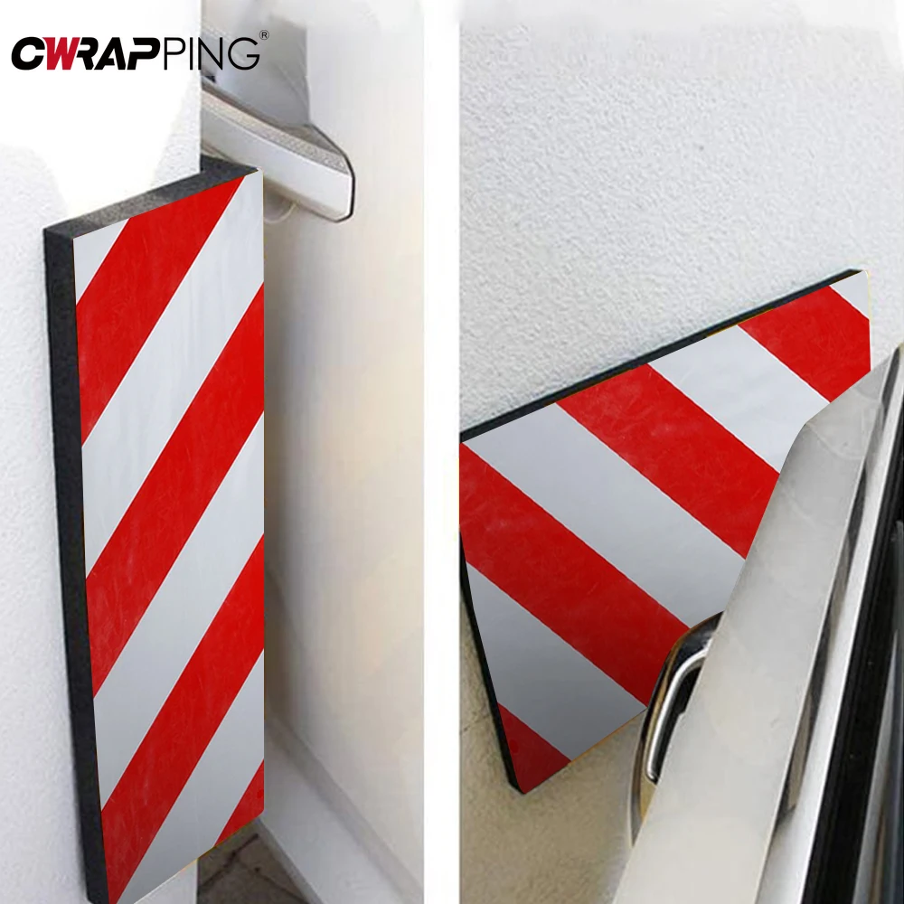 Car Stickers Car Door Stickers Car Reflective Stickers Car Door Protector Car Door Anti Collision Strip Bumper Corner Protector Car Door Edge Protector Car Bumper Protector Car Bumper Sticker Car Door Rubber Protector 2PCS Car Door Bumper Protection Exterior Anti Adhesive Parking Garage Protector Scratch Adhesive Warning Sign