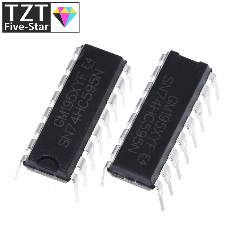 TZT 10/30PCS Spannungsregelungsmodul SN74HC595N SN74HC595 74HC595N 74HC595 – Detail 4