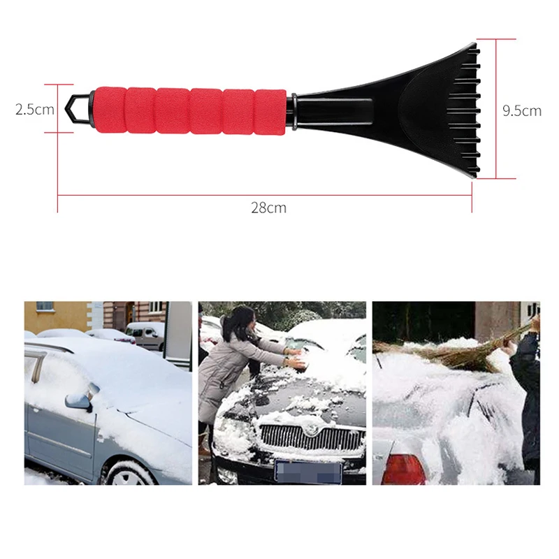 De-icing Tool Car Windshield Cleaner Car Snow Remover Ice Shovel Winter Tool Water Remover Auto Parts Auto Glass Scraper
