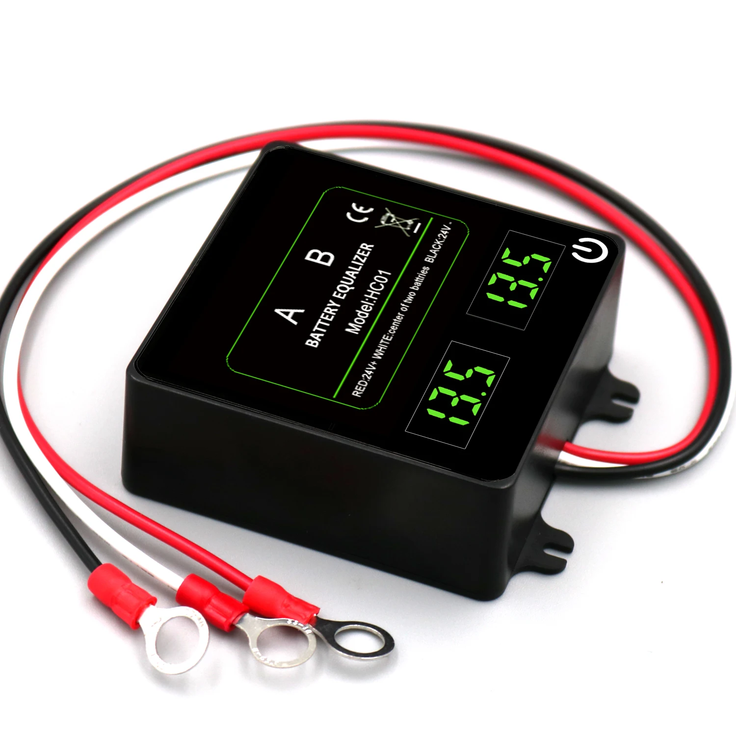 ANGUI HC01HC02 Battery Equalizer with Touch Switch Batteries 10A 12V 24V 36VCurrent Active Voltage Balancer Li li-ion Lead Acid