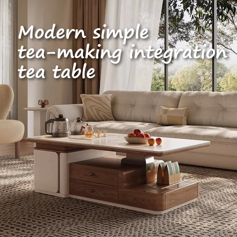 Rectangular Storage Coffee Table 1