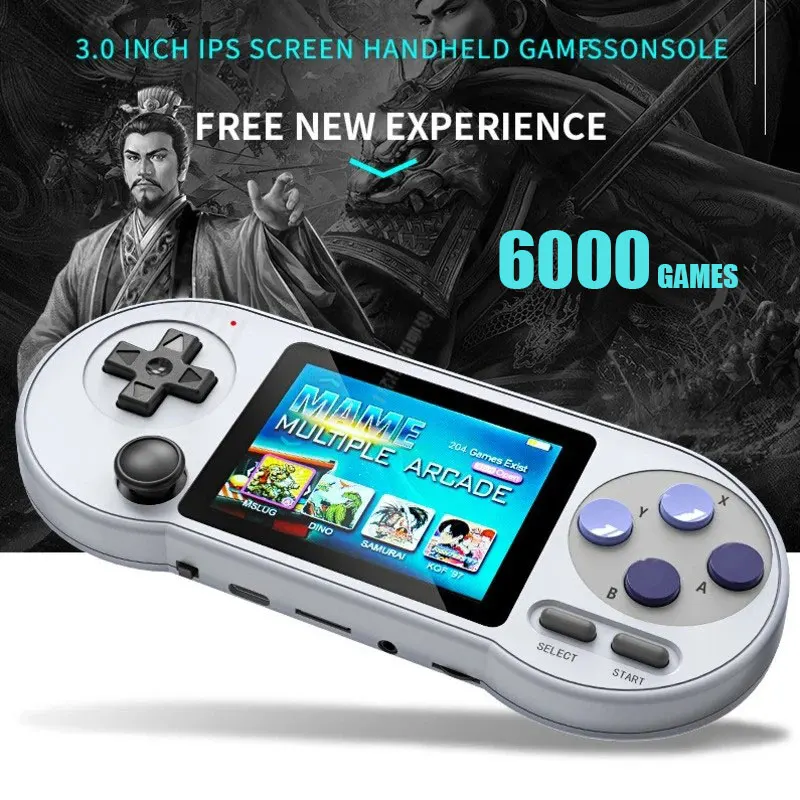 SF2000 Handheld Game Consoles 3 INCH IPS Screen Portable Handheld Game
