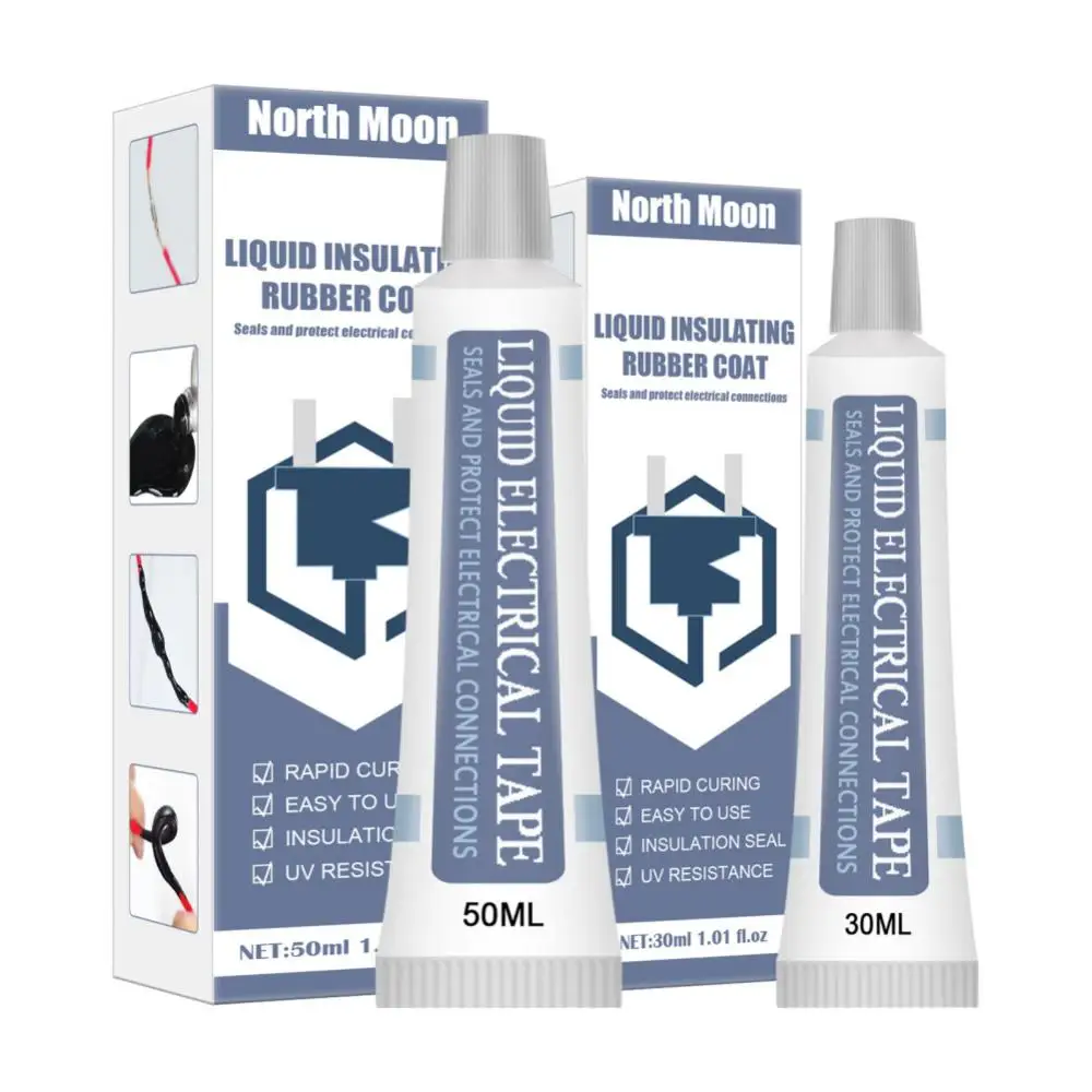 30/50ml Liquid Insulation Tape Waterproof Electrical Tape Fast Dry Lamp