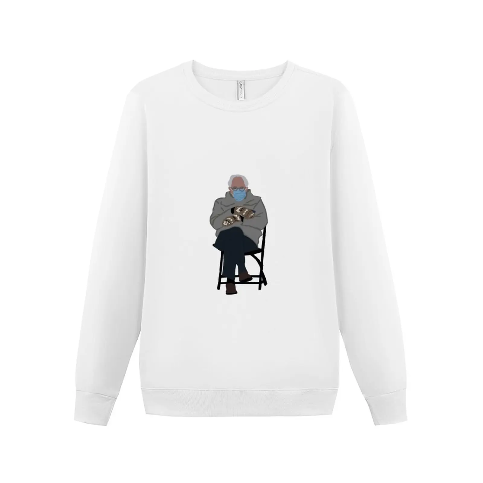 

New bernie sanders inauguration mittens Sweatshirt tracksuits winter clothes aesthetic clothing japanese style anime sweatshirt