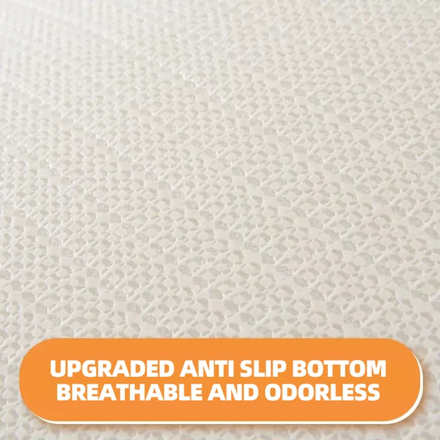 Tapis de bain en mousse à mémoire de forme, tapis de toilette Extra doux et antidérapant, tapis de bain Super confortable pour sol de salle de bain 5