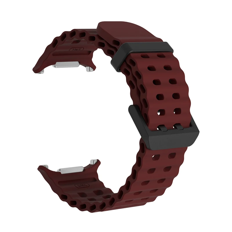 1:1 Original Marine Band für Samsung Galaxy Watch Ultra2 2026 Silikon-Uhrenarmband für GalaxyUltra 47mm Ersatzarmband – Detail 4