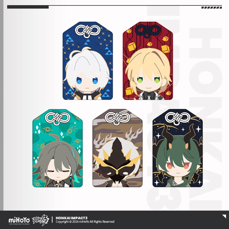 

Official Merch miHoYo Collapse 3 Original Authentic q-version Amulet Pendant Kevin Kalpas