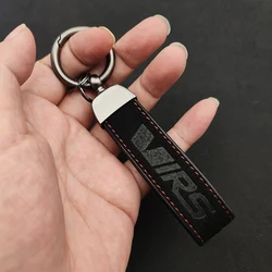 Luxury Suede Leather Car Keychain Accessory (Vrs Keycain)