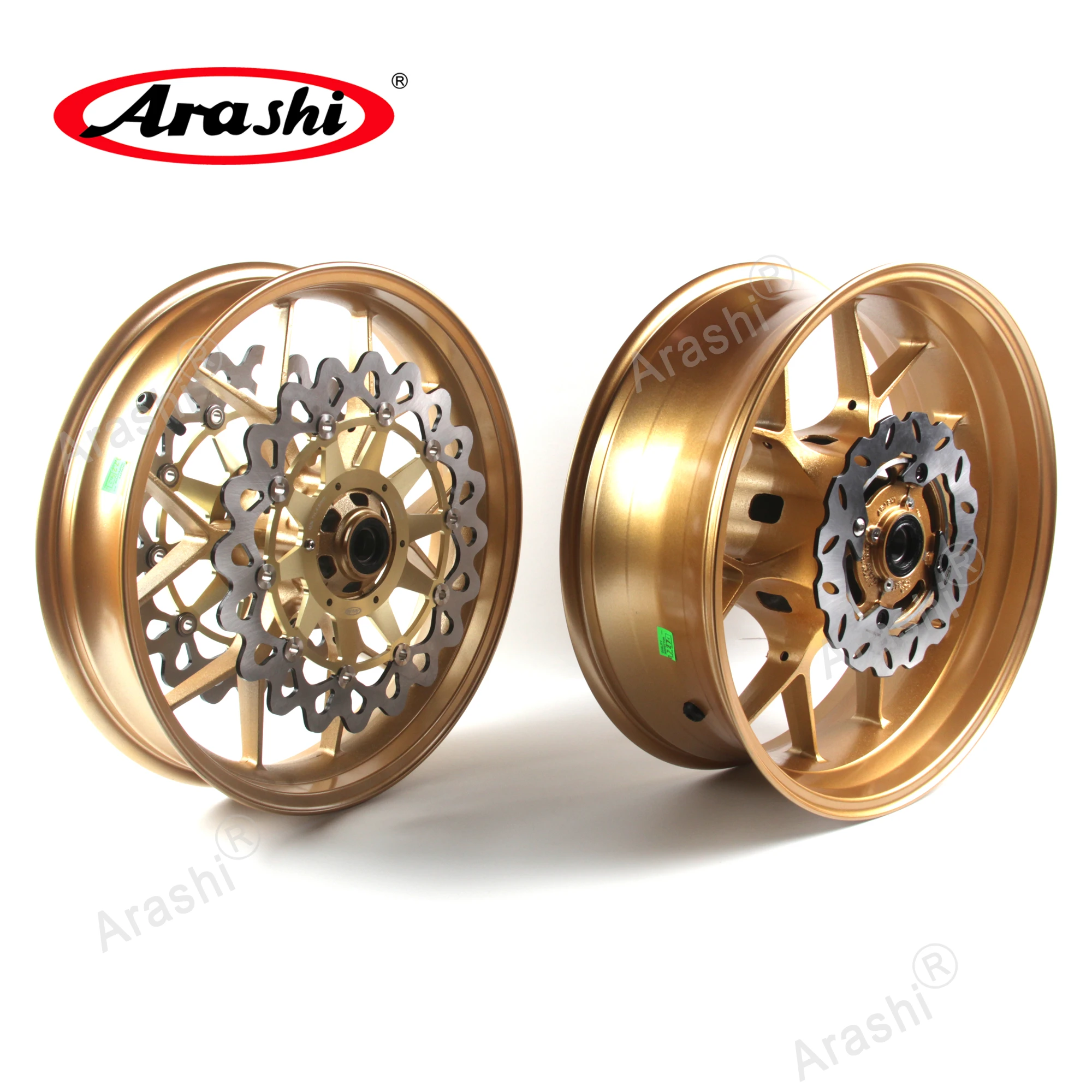 2 Front Brake Dsc Rotors & Pads For Honda CBR 1000 RR 2006-2007 Wave 2 Front Brake Dsc Rotors & Pads For Honda CBR 1000 RR 2006-2007 Wave