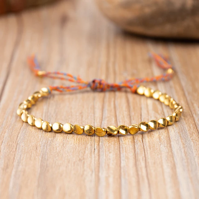 Pulsera de la de la buena suerte, pulsera de riqueza y prosperidad, cuerda de oro, pulseras de espiritual curativa _ - AliExpress Mobile