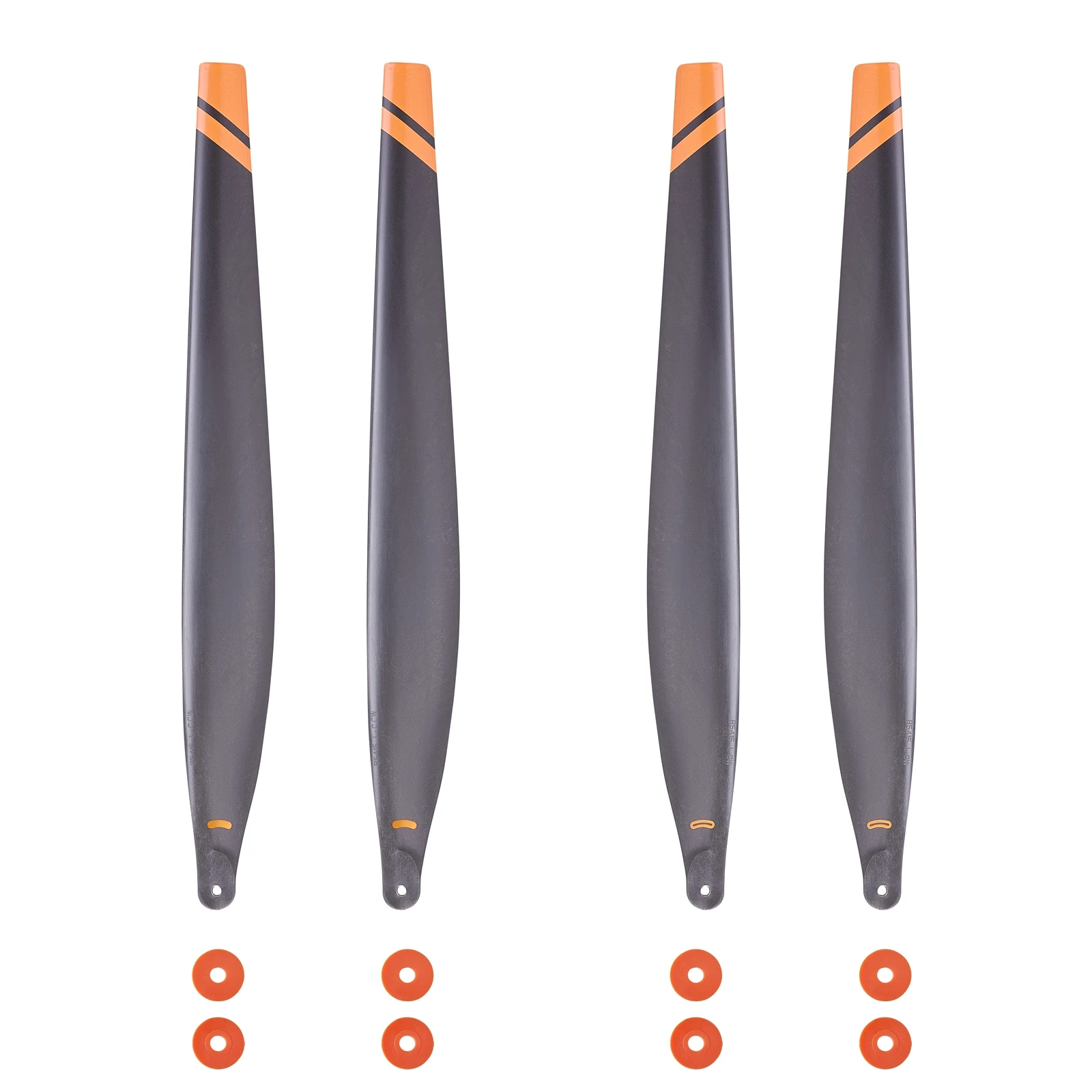 16Pcs Carbon Nylon Black Propeller For DJI T40/T50 Series R5413 R5415 CW CCW Folding Propellers Agricultural Drone Accessories