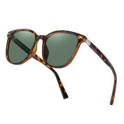Stylish Polarized UV400 Women's Sunglasses for Daily Outdoor and Vacation Use (C5)