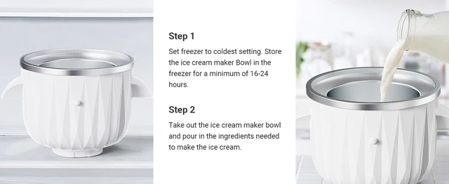 Ice Cream Maker Attachment for KitchenAid Stand Mixer, Compatible with  KitchenAid 4.5 Qt and Larger Stand Mixers, 2-Quart Frozen - AliExpress