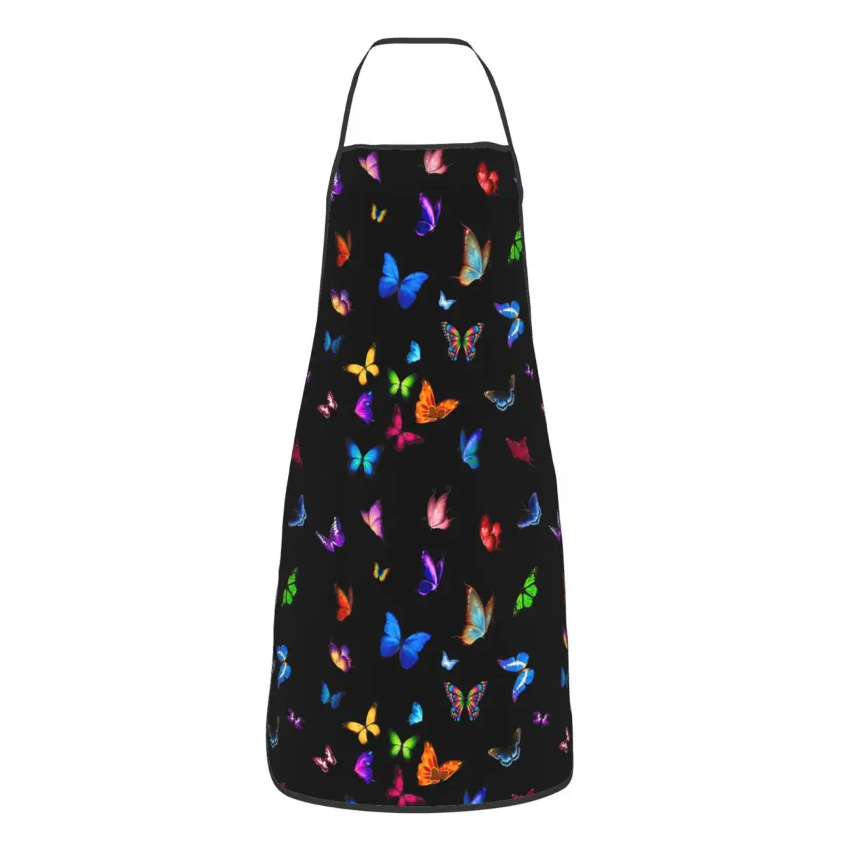 

Custom Bib Butterflies Butterfly Apron Men Women Unisex Adult Chef Cooking Kitchen Tablier Cuisine Baking