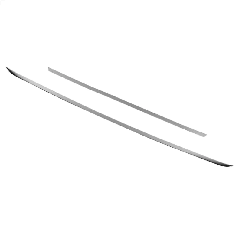 Steel Chrome Rear Door Trunk Decoration Panel Strip Cover Trim for Audi A6/A6L C7 2013–2017, 2 Pieces description 4