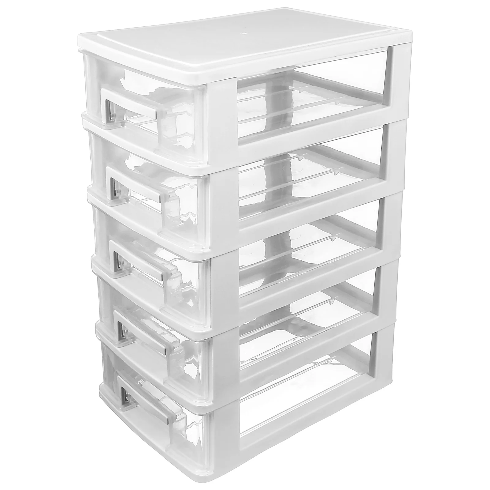 

5 drawer desktop storage, storage bins 1 pc white containers storage organizer clear organizer|21 1x15 2x31 drawer organizer