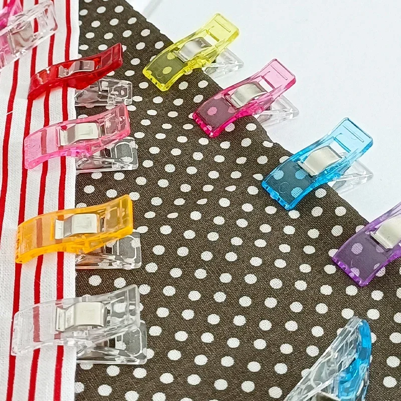 Sewing Clips Plastic Clips 50/20PCS Sewing Clips Plastic Clamps Quilting Crafting Crocheting Knitting Safety Clips Assorted Colors Binding DIY