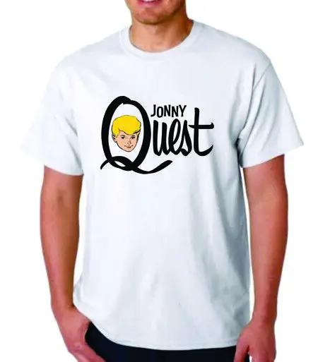 Jonny Quest Logo T-Shirt Hanna Barbera Cartoon Animation