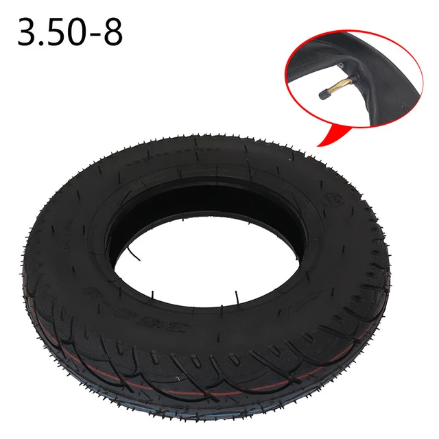 Motorcycle Tire 3.50x8, Mini Motorcycle Tire, Outer Tube 3.50-8