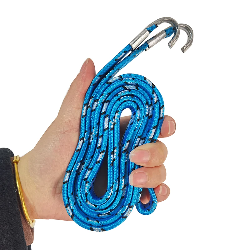Bungee Cord Straps Bike Motorcycle Car Item Strap Luggage Lashing Rope Elastic Strap 180cm With Hook