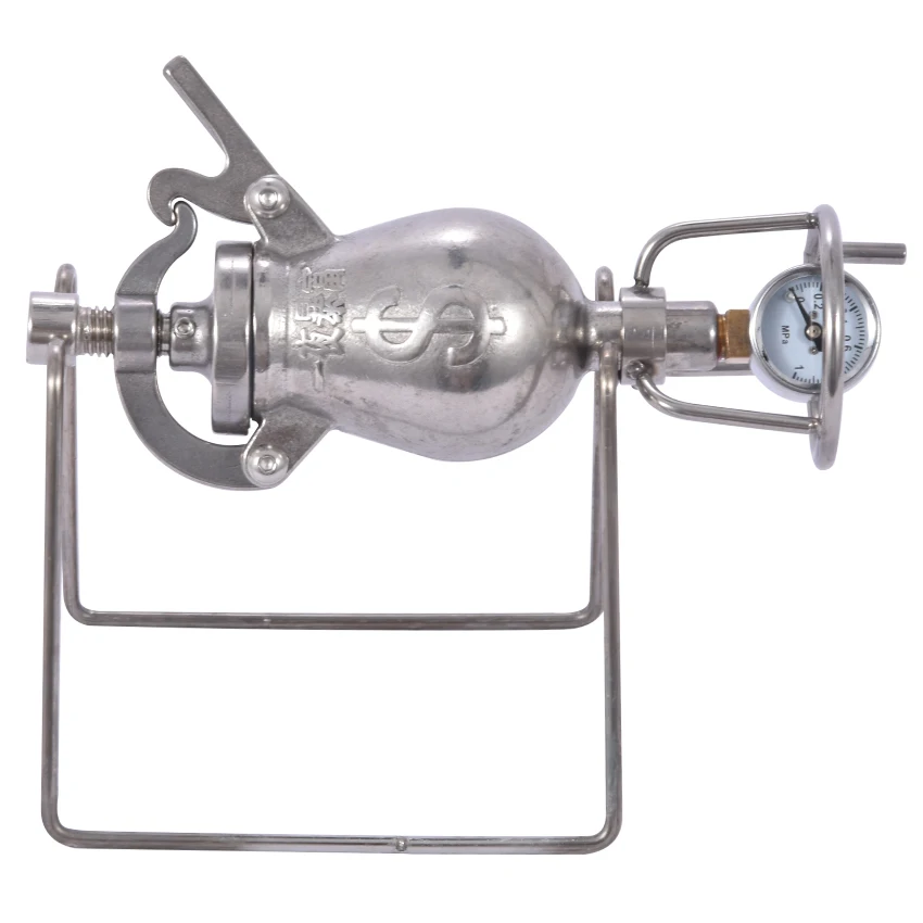 Description Picture 2 of item230ml 304 Stainless Steel automatic mini popcorn machine home small popcorn pots old fashioned hand cranked popcorn maker