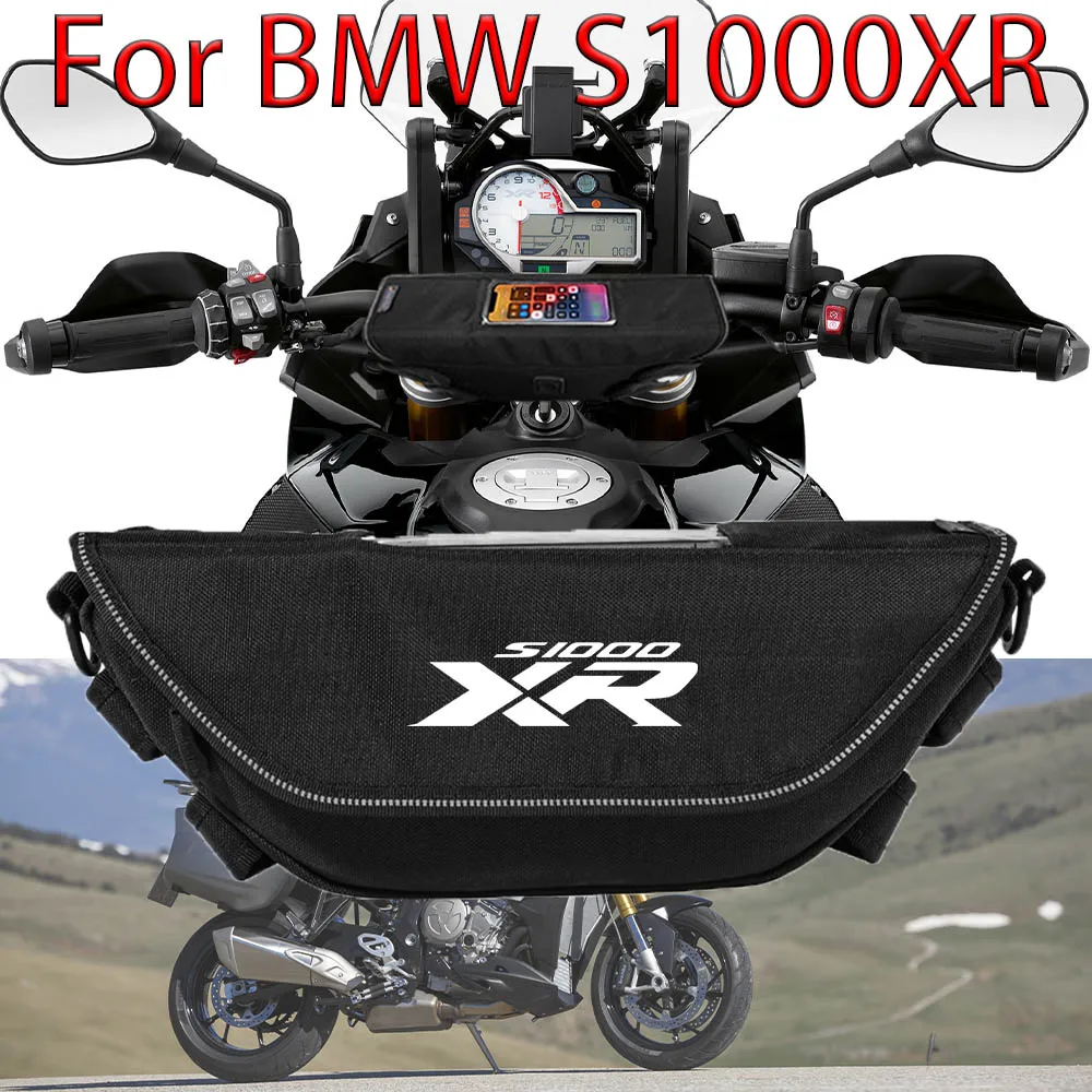 For BMW S1000XR s1000xr s 1000xr s1000 xr  Motorcycle accessory  Waterproof And Dustproof Handlebar Storage Bag  navigation bag 2020 2021 s 1000 xr for bmw s1000xr new motorcycle accessories handle bar riser clamp extend handlebar