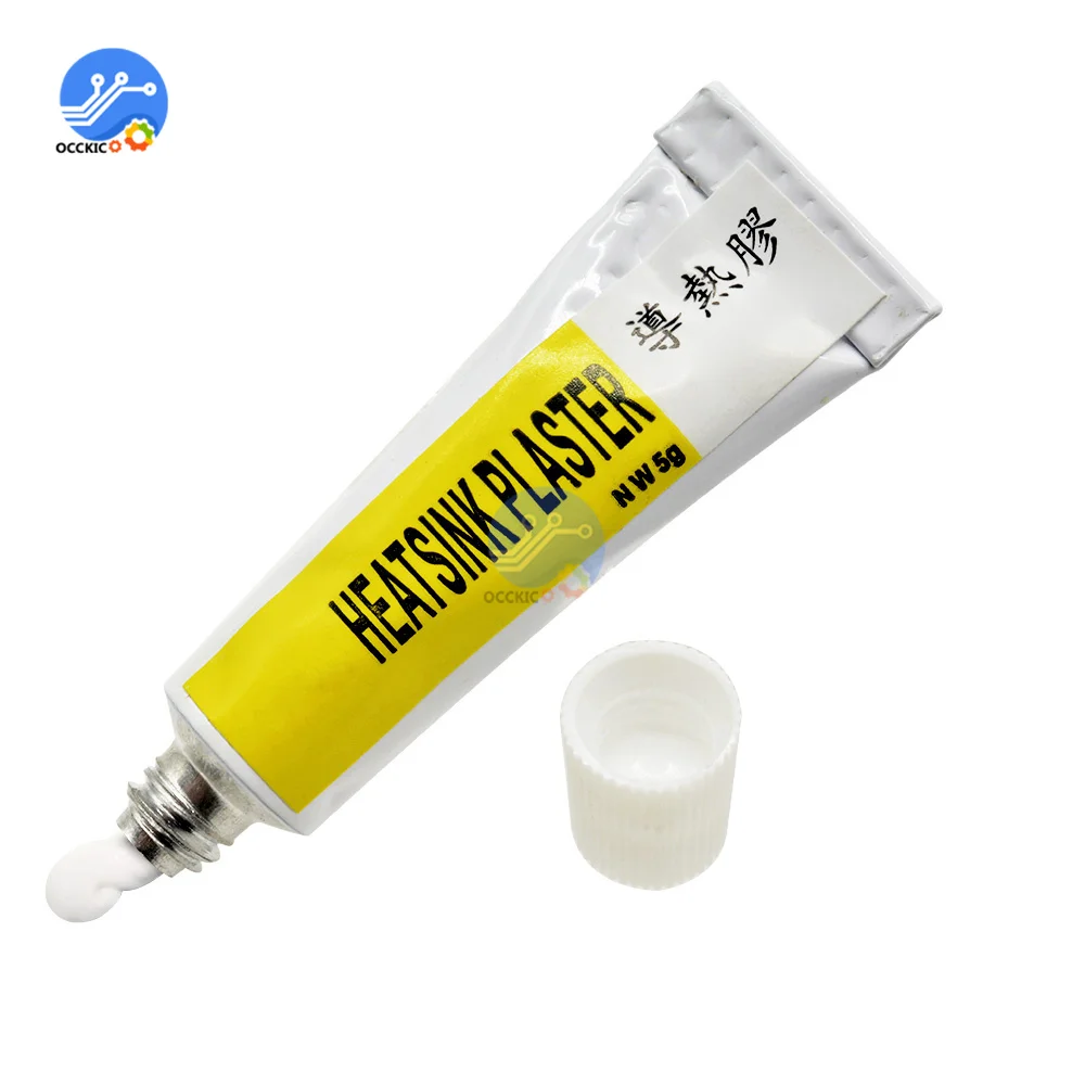 Heatsink Plaster Thermal Silicone Adhesive Cooling Paste Strong