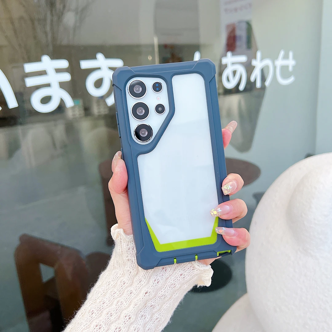 Dustproof Four-Corner Anti-Drop Sturdy Clear Shockproof Phone Case
