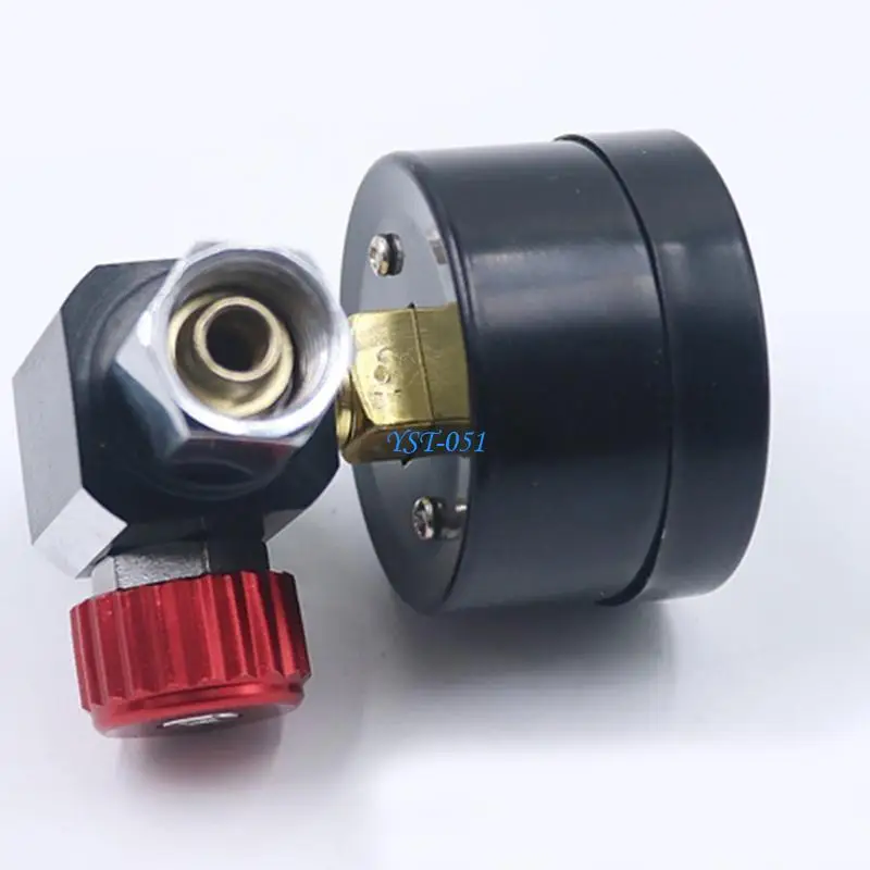 E15A 1/4 스프레이 페인트 건 공기 압력 조절기 0  180PSI 어댑터 공압 공구