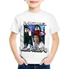 2023 New Children's Fashion Michael Jackson Rock Cool T-shirt Children's Summer Top Boys/Girls Casual Wear 3