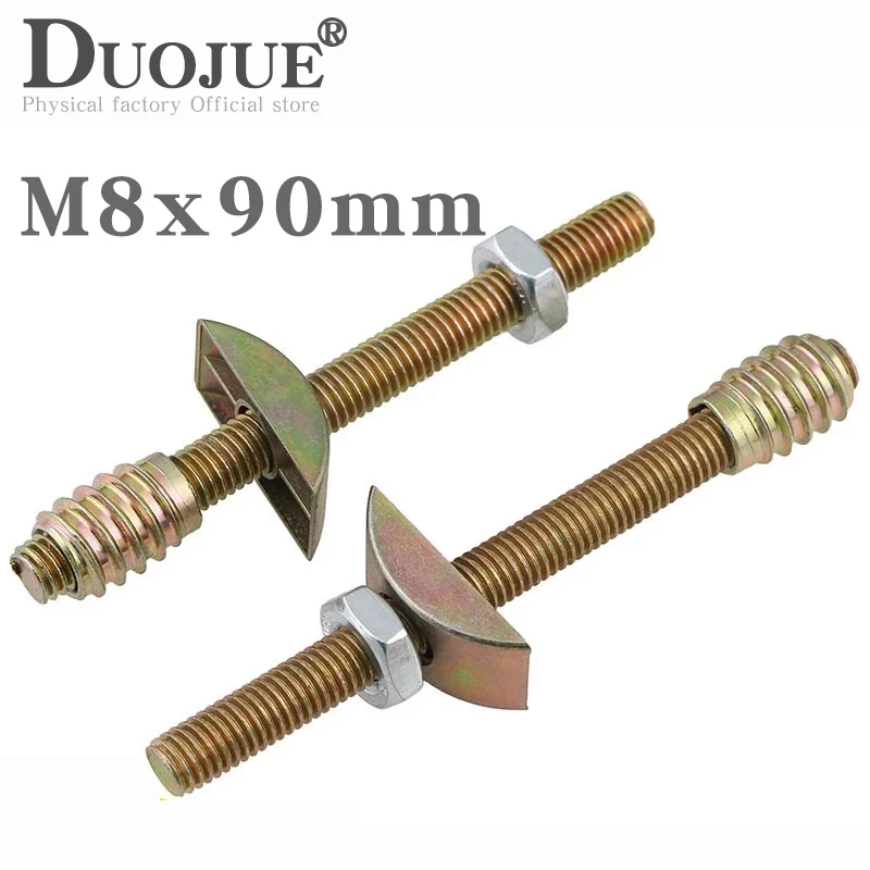 

Furniture Hardware Four-in-one Connector Bed Assembling Hexagon Nut Half Moon Screw Inner and Outer Tooth Nut Wobbler