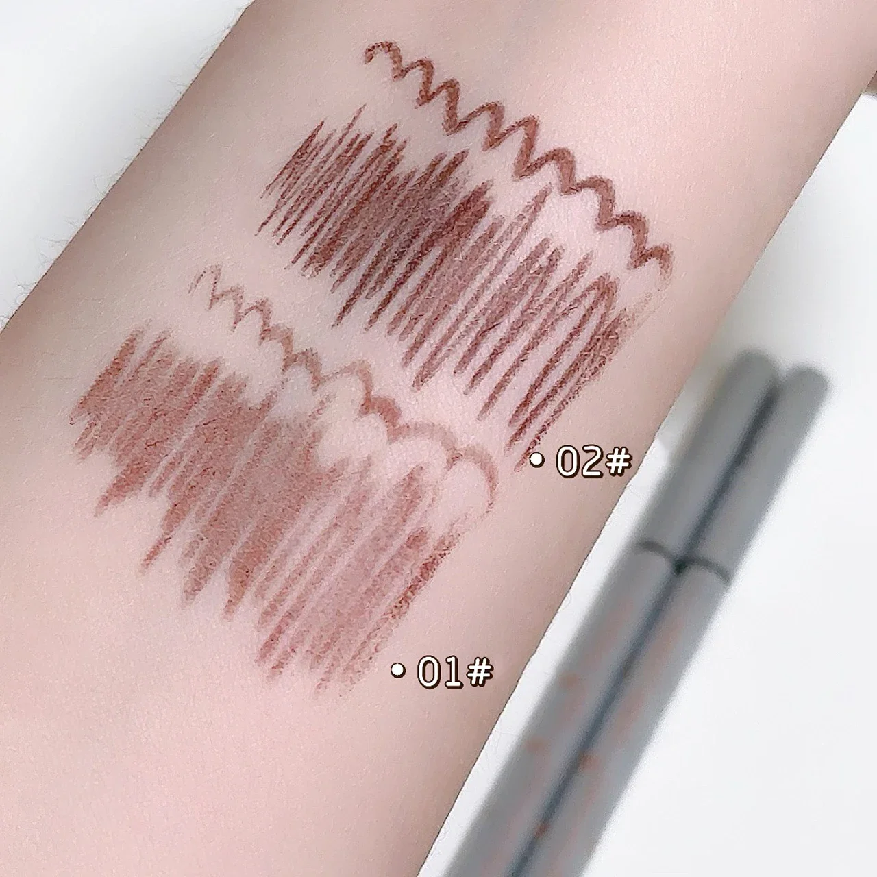 Matte Lying silkworm Eyeliner Gel Pen Lasting Waterproof Not Blooming Quick Drying Eye Liner Pencil Brown Eyebrow Pen Makeup 4