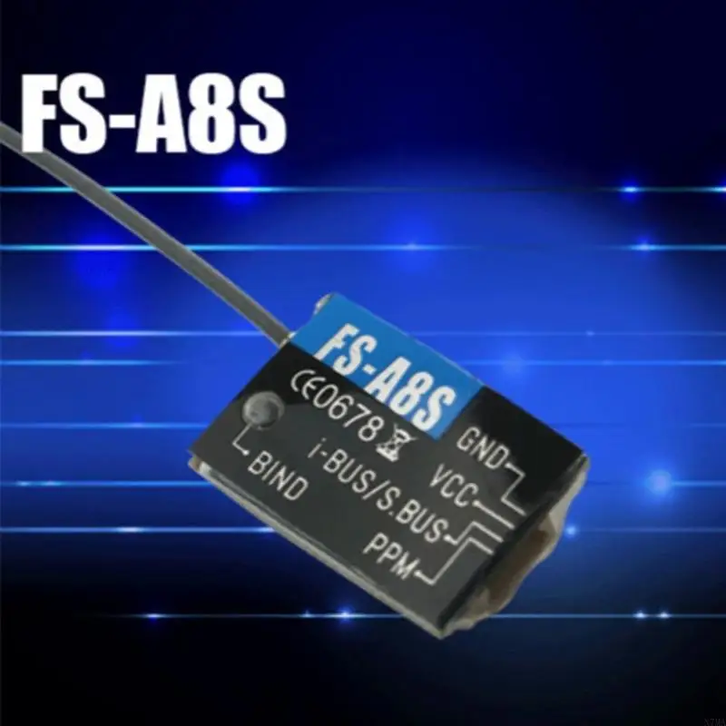 N7MA Compact and Durable 2.4G 8 Channel Receiver FS-A8S for Remote Control Models