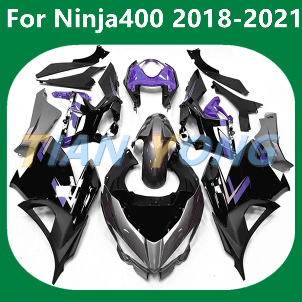 For Ninja400 Motorcycle Bodywork Injection Full Fairing Kit Fit Ninja