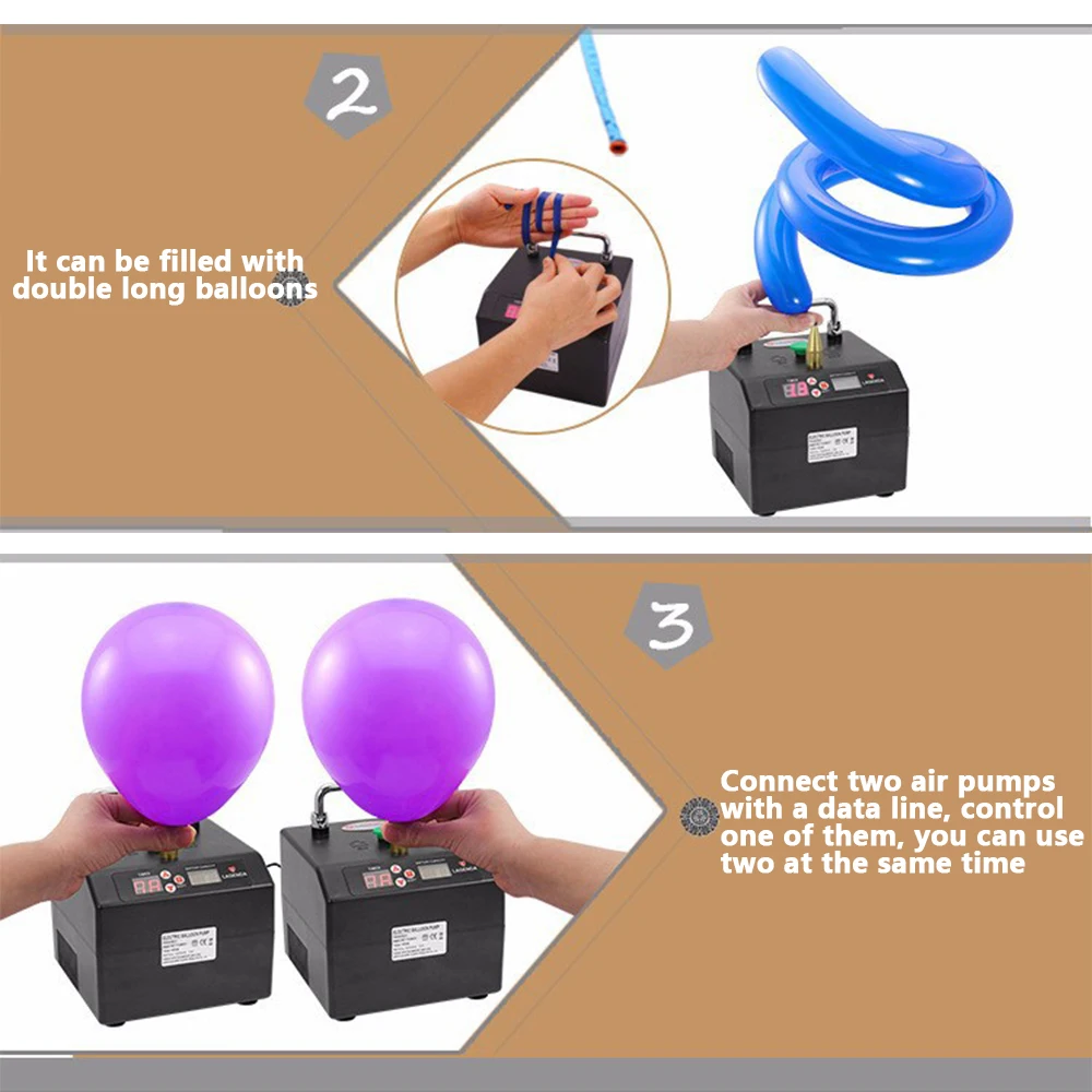 B322 Lagenda 3S 5S Timer and Counter APP Controling Electric Air Balloon Inflato