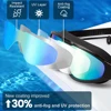 Adult Electroplated Swim Goggles Uv Protection Waterproof High-Definition Large Frame Swimming Goggles For Women Men Swimming 5