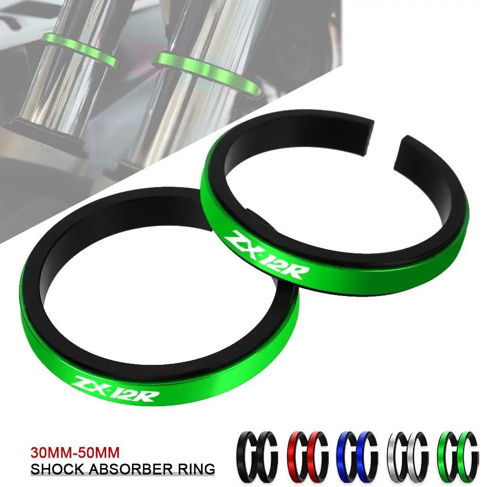 

FOR KAWASAKI NINJA ZX12R ZX 12R ZX 12R Fork Suspension Expandable Shock Absorber Auxiliary Adjustment Rings 30-39MM And 40-51MM