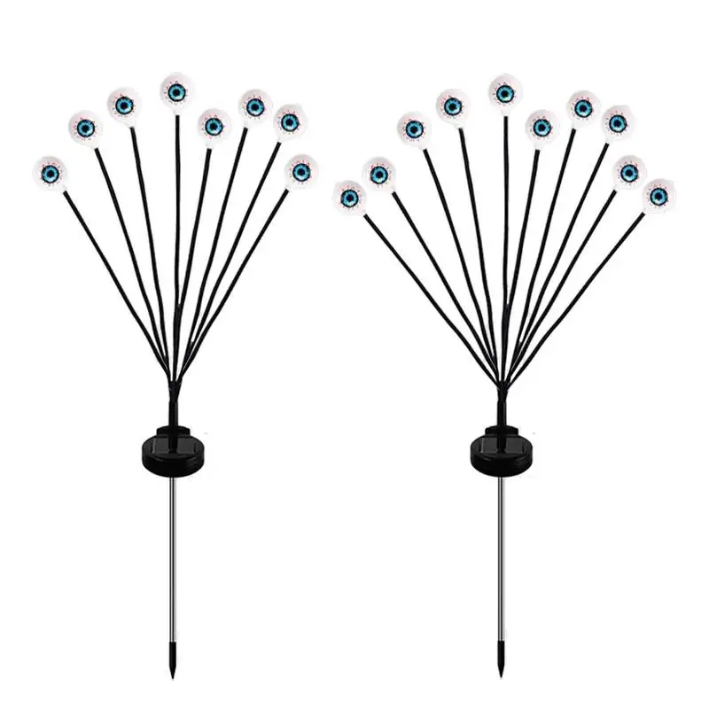 

Светодиодные фонари для Хэллоуина, фонари для Хэллоуина, питание от солнечной энергии, Светлячок, светильник, водонепроницаемые светодиодные фонари 8/10 для сада, лужайки