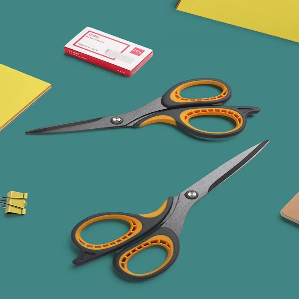 Stainless Steel Large Coated Soft-touch Multi-functional Home Office Scissor Hand Craft Tailor's Stationery Vintage Scissors - 5