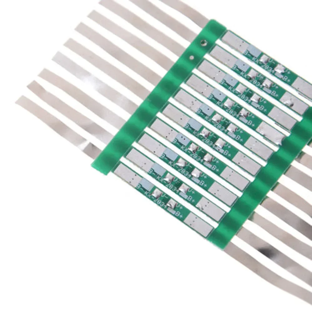 10Pcs BMS-Protection Board Li-Ion Lithium Battery 1S 3.7V 2-3A/5-6A PCB Protection Board 3.7V-18650 Over Charge Protective Plat 4