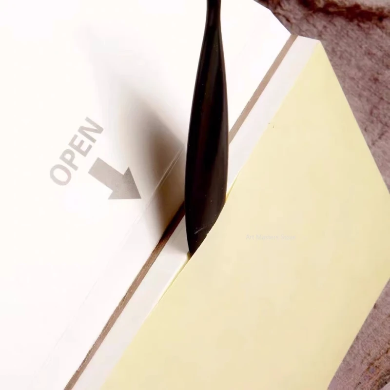 Small Fish Shaped Four Sided Sealing Glue Cutting Paper Knife Exquisite Design Frosted Surface Non Damaging Paper Glue Opener