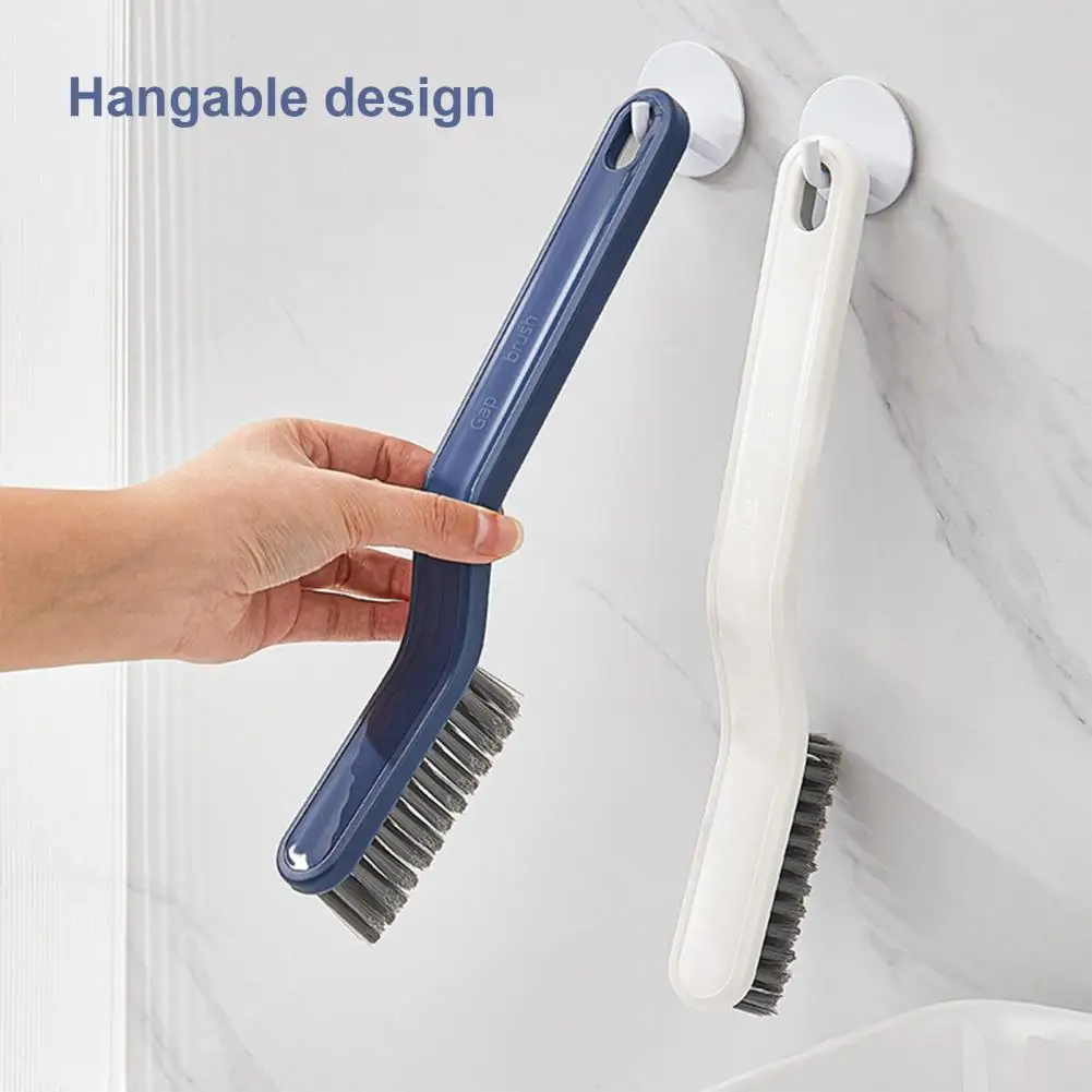 Bathroom Cleaning Brush Groove Cleaning Brush 2 in 1 Clean Bathroom Tile Floor Gap Clip