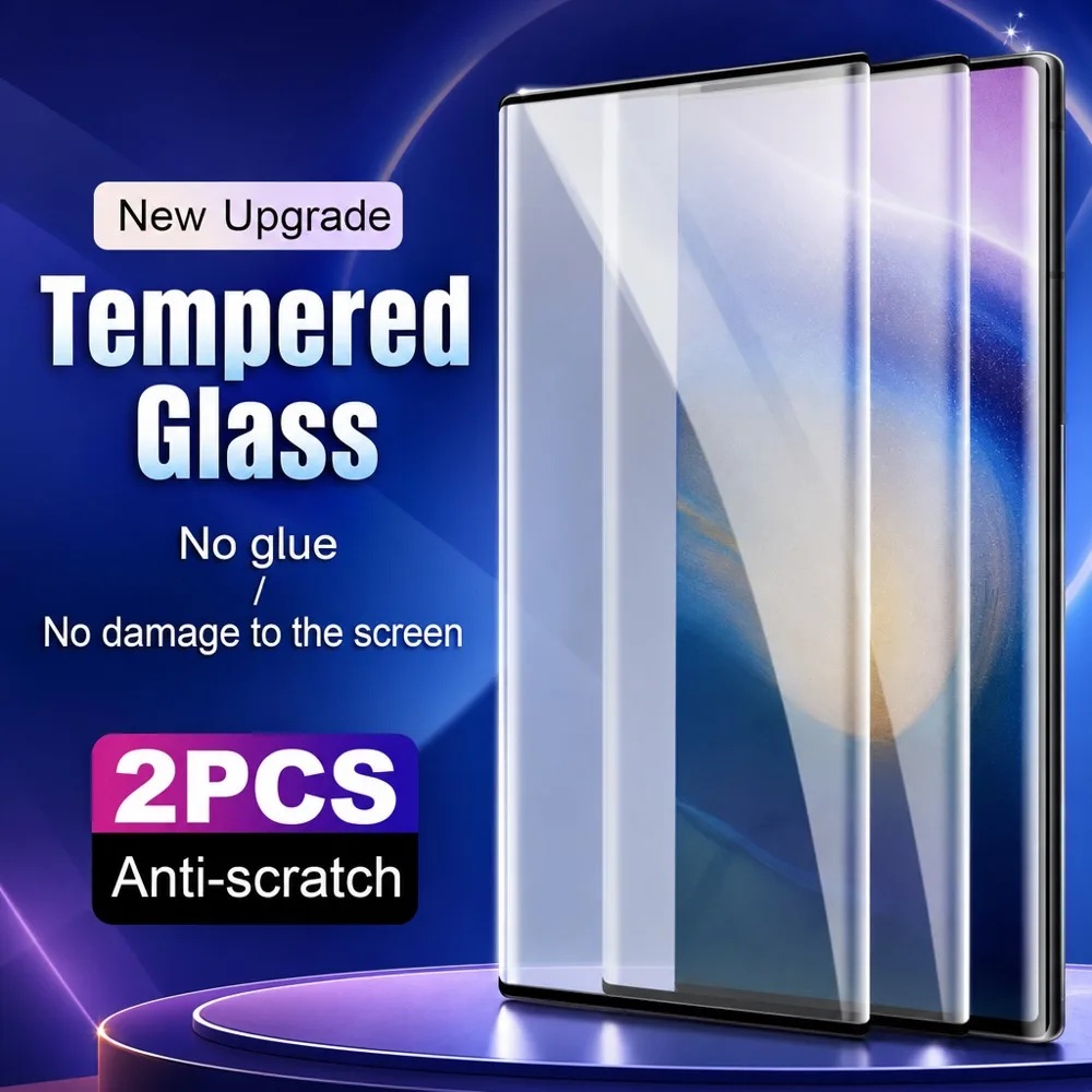 Premium Tempered Glass Screen Protector - 2 Pack, Anti-Scratch, Anti-Shatter, Water-Resistant