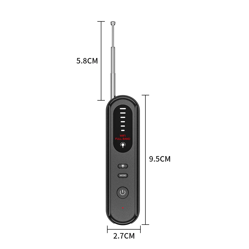 Anti-theft detector led light infrared detector for hotel public places security products