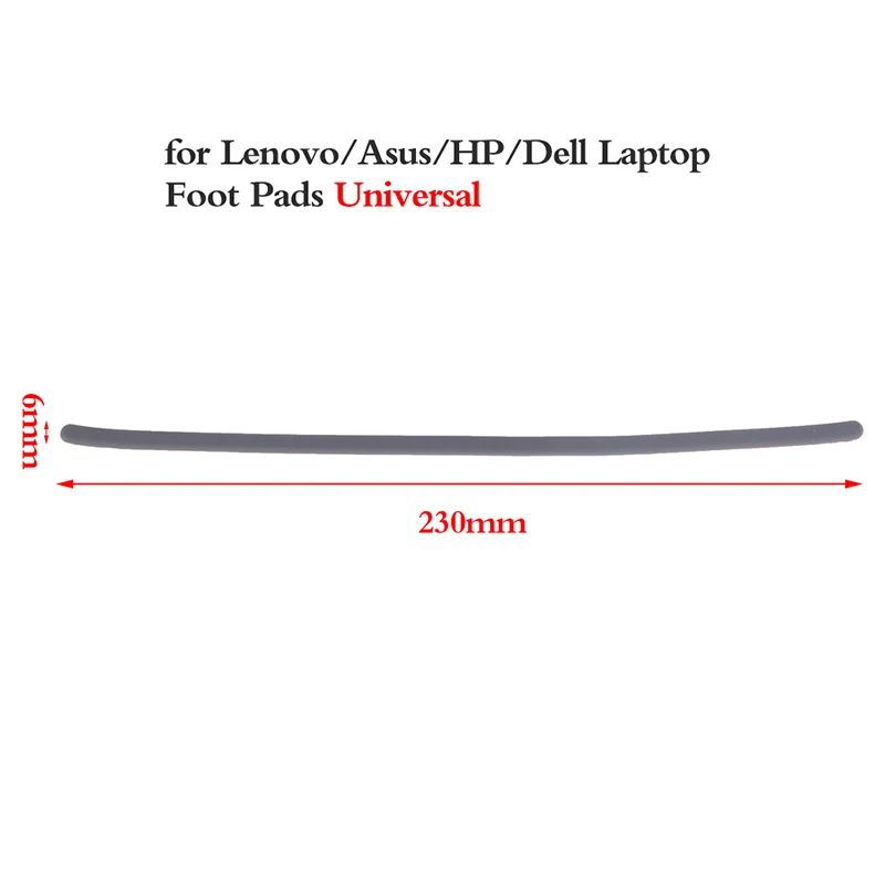 Laptop Rubber Feet Lenovo Asus HP Dell Laptop Anti-Slip Mat Bottom Case Foot Pad Rubber Strip 1Pcs