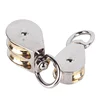 36/48/52/58/75/86mm NEW 36MM Zinc Alloy Swivel Fixed Pulley Sheave Lift Hoist Rope Hanging Single 3