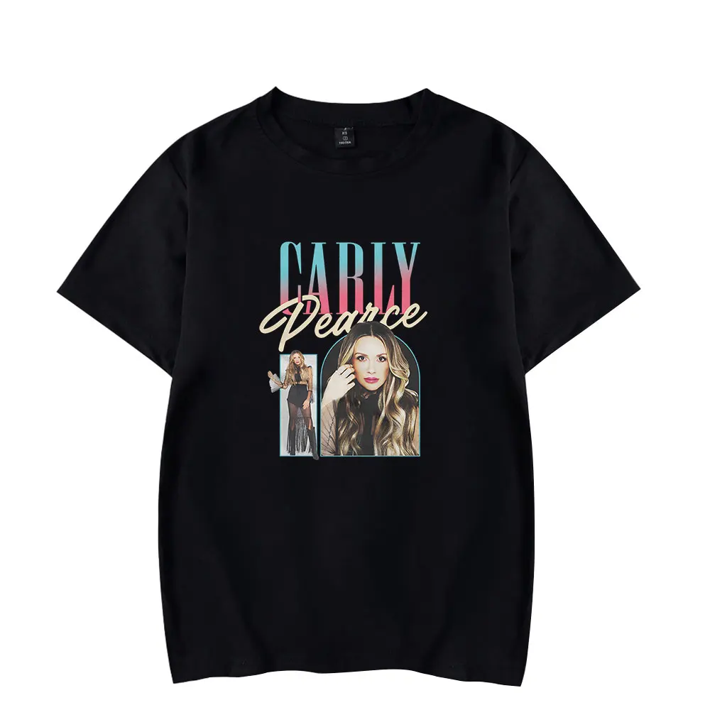 

Carly Pearce T-shirts Photo Tee World Tour Merch Print Unisex Fashion Funny Casual Short Sleeve