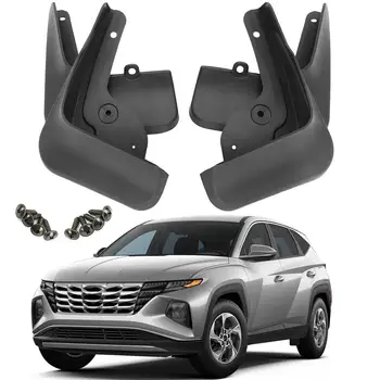 Hyundai Tucson NX4 2021–2025 Front & Rear Mud Flaps – TPO Splash Guards, Custom Fit