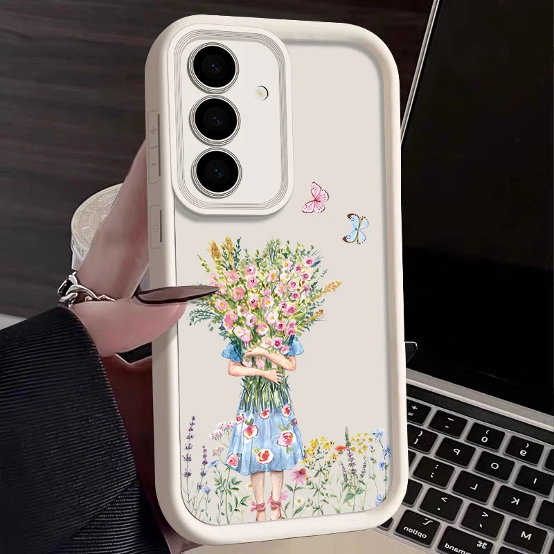 Floral Design Protective Phone Case
