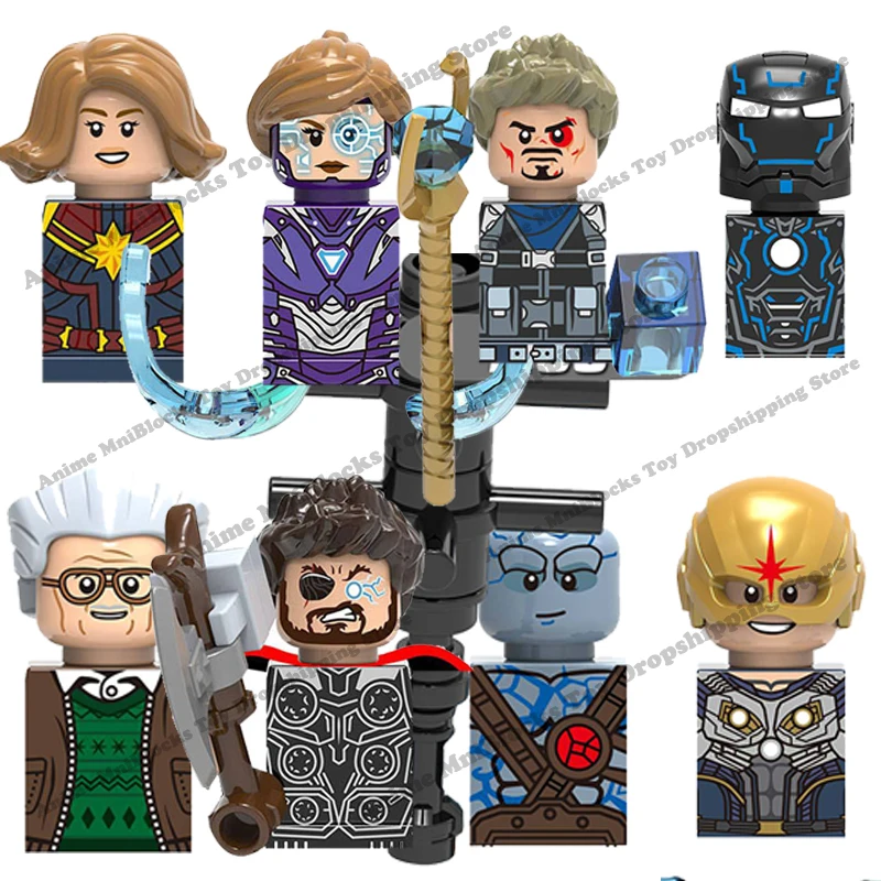 

XH blocks X0240 1127 1128 1129 1130 1131 1132 1133 1134 mini action toy figures building blocks Assembly Toys for kids gifts